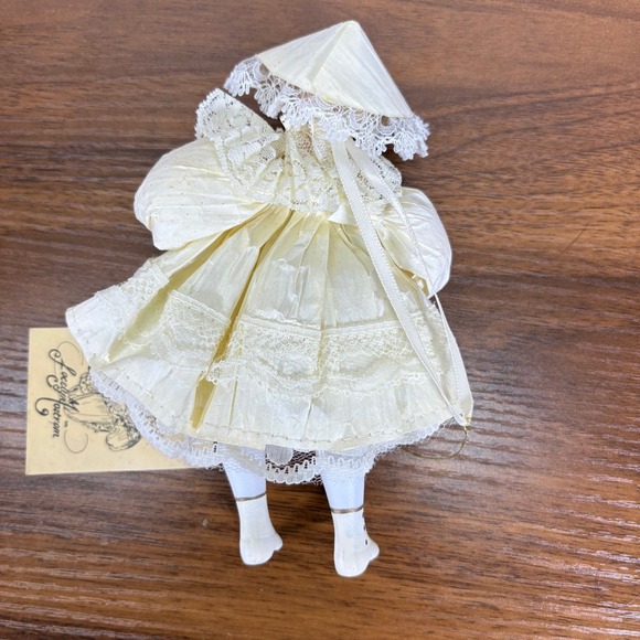 Kurt Adler Collectibles Jocelyn Mostrom Doll w/Present Christmas Ornament Lot 2 - Picture 9 of 16